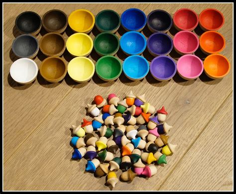 Oursons colorés pour mathématiques et tri de couleurs jeu Montessori