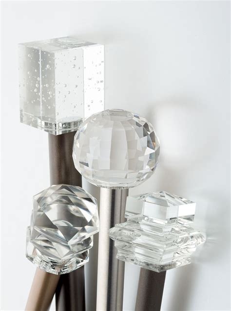 Jeweled Glass Finials