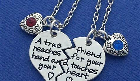 Best Friend Necklace Friendship Necklace Best Friend Gift - Etsy