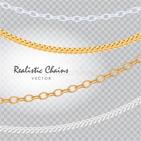 Jewelry Chains Vector