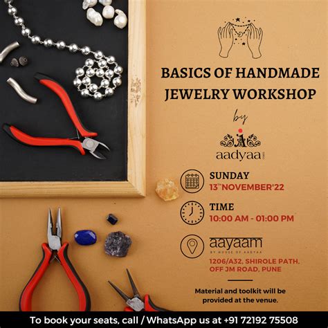 jewelry making workshop