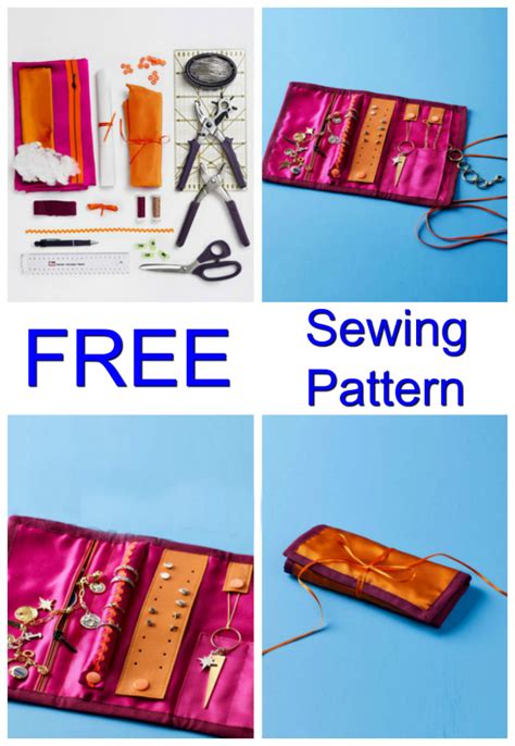 Jewelry Roll Sewing Pattern
