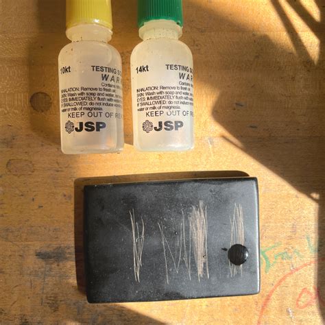 Jewelry Testing Acid