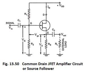 Jfet Source Follower Common Drain