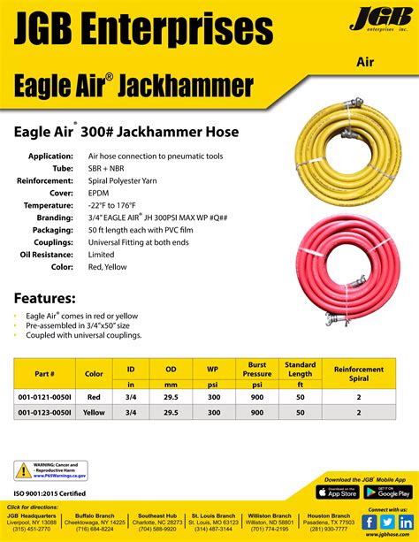 Jgb Enterprises Hose