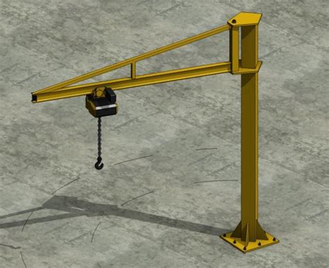 Jib Crane Revit Model