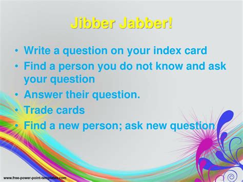 jibber jabber meaning