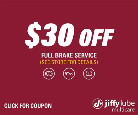 Take Advantage Of The Jiffy Lube Coupon  Off