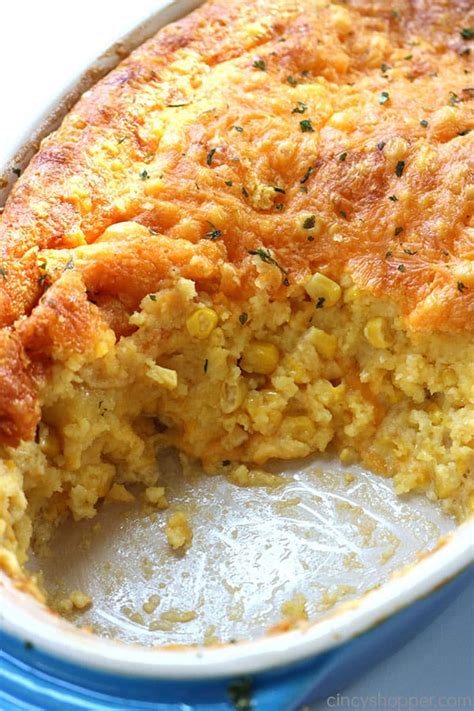 Jiffy Cornbread Pudding Casserole