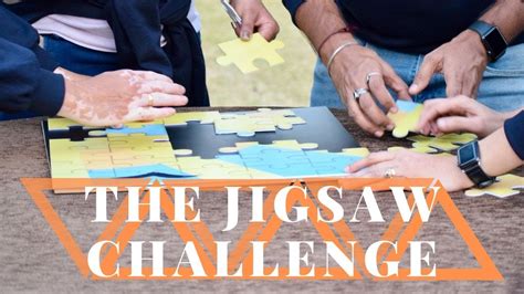 jigsaw puzzle team building activity