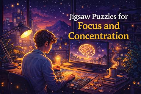 jigsaw puzzles improve focus
