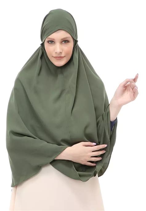 (1kg=4pcs) Jilbab Hijab Kerudung Bergo Instan French Khimar Cadar