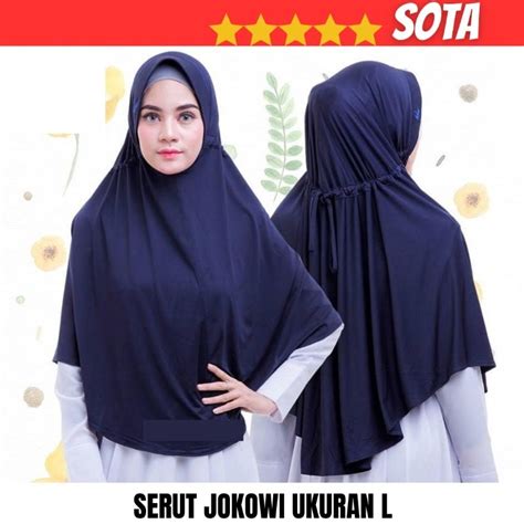 Jilbab Instan Serut