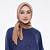 jilbab navy cocok dengan baju warna apa