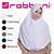 jilbab rabbani warna putih