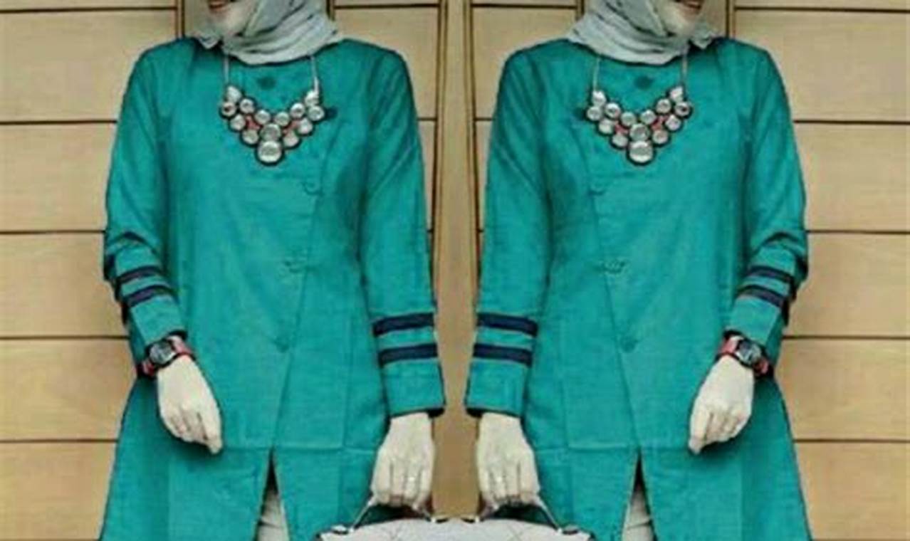 jilbab tosca cocok dengan baju warna apa