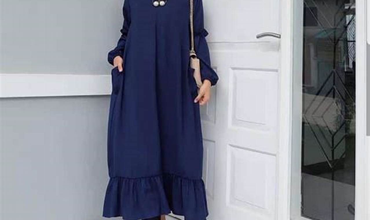 jilbab yang cocok untuk baju kaftan