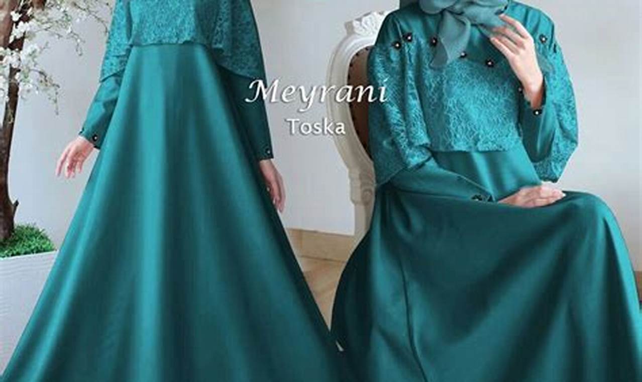 jilbab yang cocok untuk baju warna hijau tosca