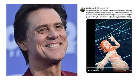 Jim Carrey Twitter Profile On "The Things U Will