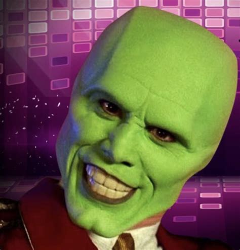 jim carrey green face