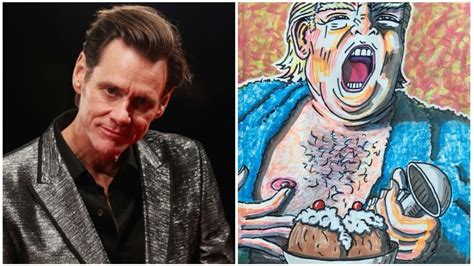 jim carrey trump portrait