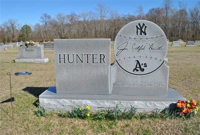 jim catfish hunter grave