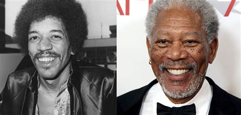 Awasome Jimi Hendrix Morgan Freeman New