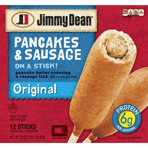 Juicy Jimmy Dean Pancake And Sausage On A Stick Air Fryer Recipes