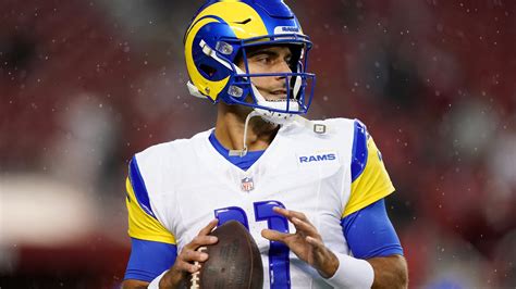jimmy garoppolo to lead rams against seahawks on sunday