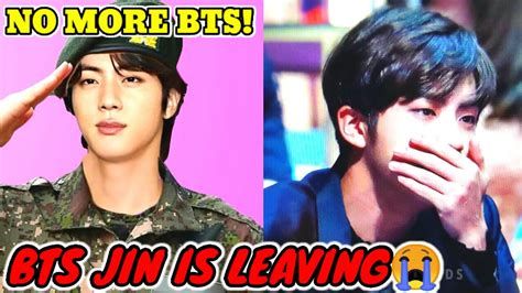 jin leaving bts for military