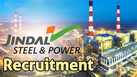 jindal steel and power vacancy