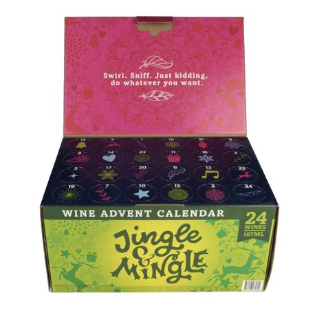 Jingle And Mingle Wine Advent Calendar