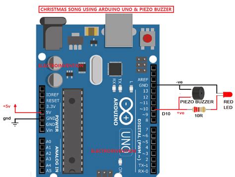 Jingle Bells Arduino Buzzer Code