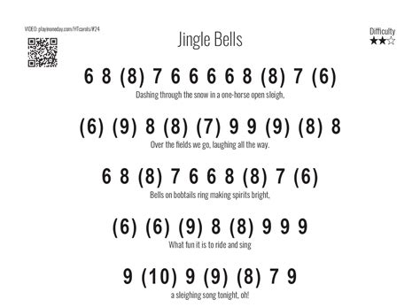 Jingle Bells Harmonica In C