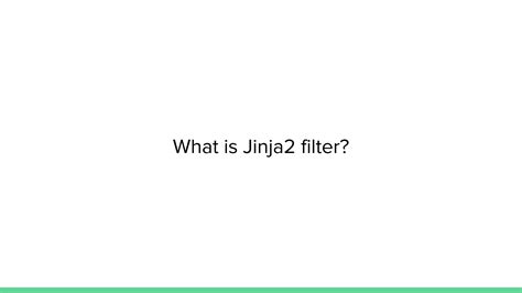 Jinja2 Map Filter Examples
