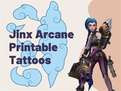 Inspirational Jinx Arcane Tattoo Design 2023