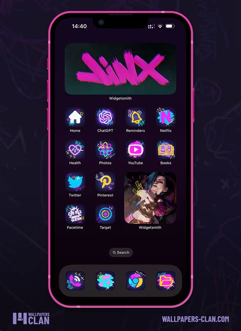 Jinx Icon App Camera