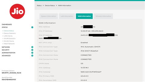 Jio Modem Ip Address