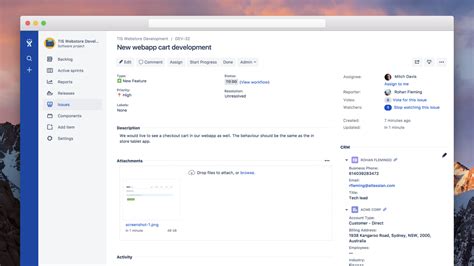 jira crm integration