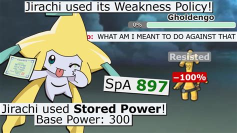 jirachi weakness