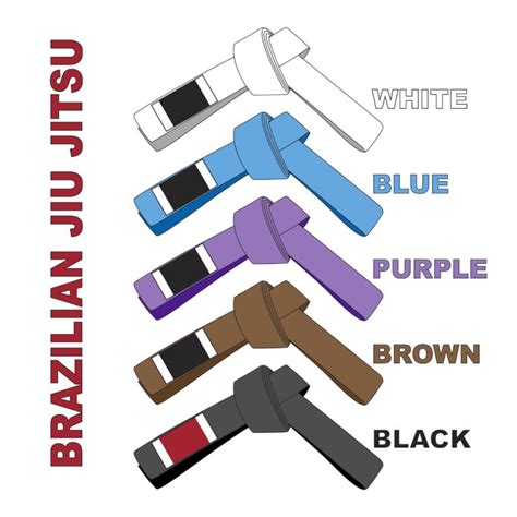 jiu jitsu belts explained