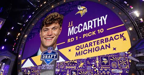 jj mccarthy draft prediction