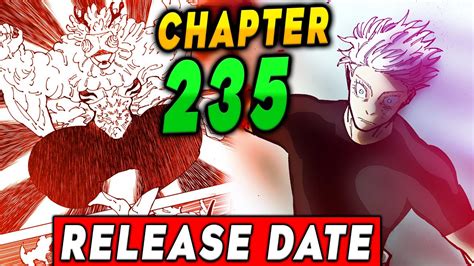 jjk chapter 235 release date