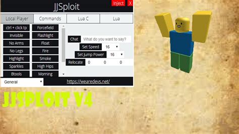 jjsploit crashing roblox