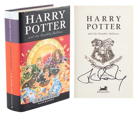 Exclusive Collector's Edition: Hand-Signed JK Rowling Book Now Available!
