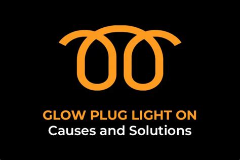 Jlg Glow Plug Light Flashing
