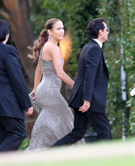 Jennifer Lopez Marc Anthony Wedding Photos at Brad Grey HQ PIXZ