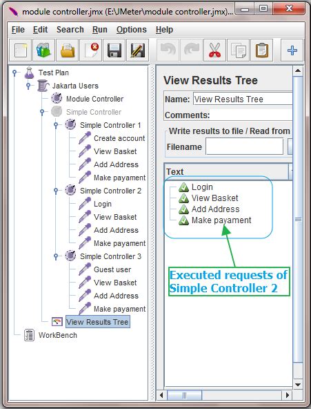 Jmeter Module Controller