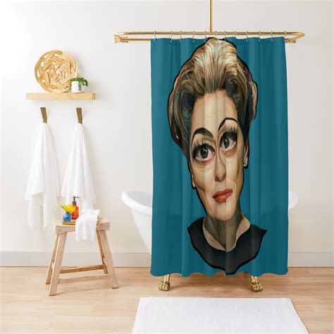 joan crawford shower curtain for sale