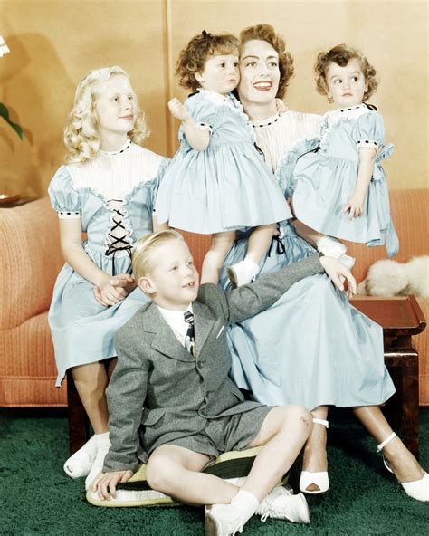 joan crawford with children